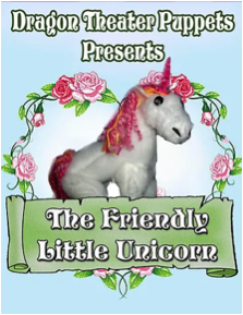 The Friendly Little Unicorn at The Realms Unknown Festival