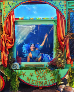 Una the Mermaid at The Realms Unknown Festival